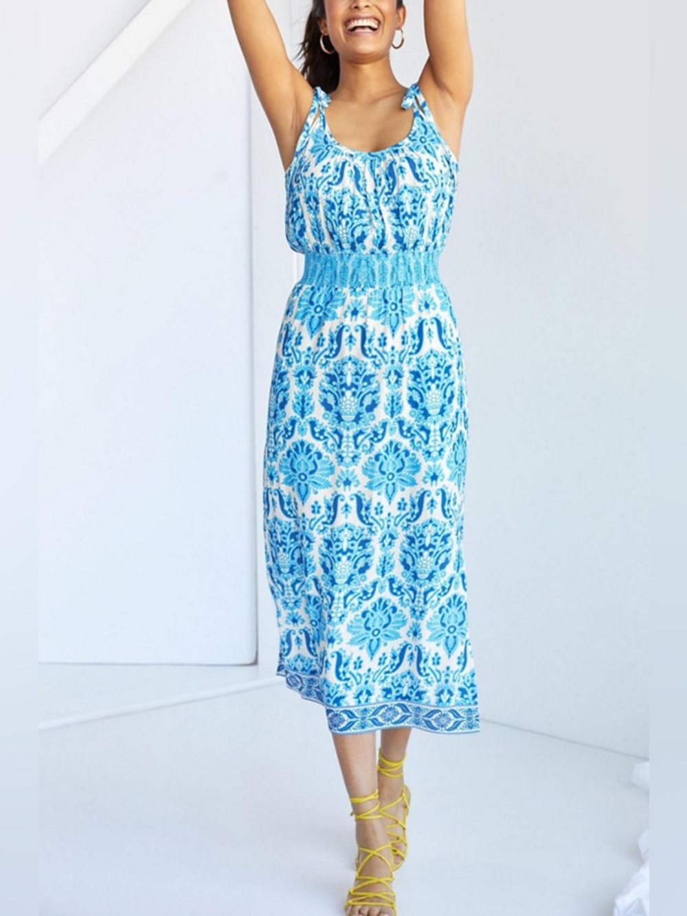 Plenty by Tracy Reese Baroque Midi Dress, S